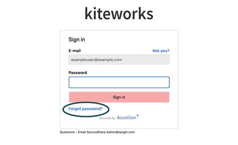 kiteworks sign in|Forgot Password .